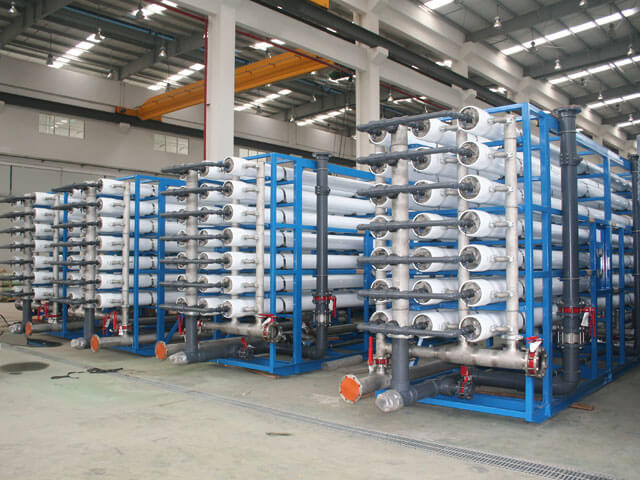 Reverse Osmosis plant with up to 95% effluent recycling